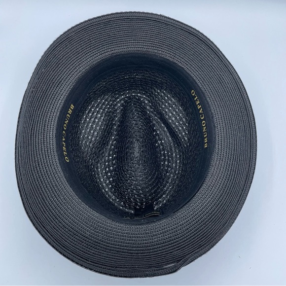 Bruno Capelo Luxury Fedora Hat Large Black - Picture 8 of 13